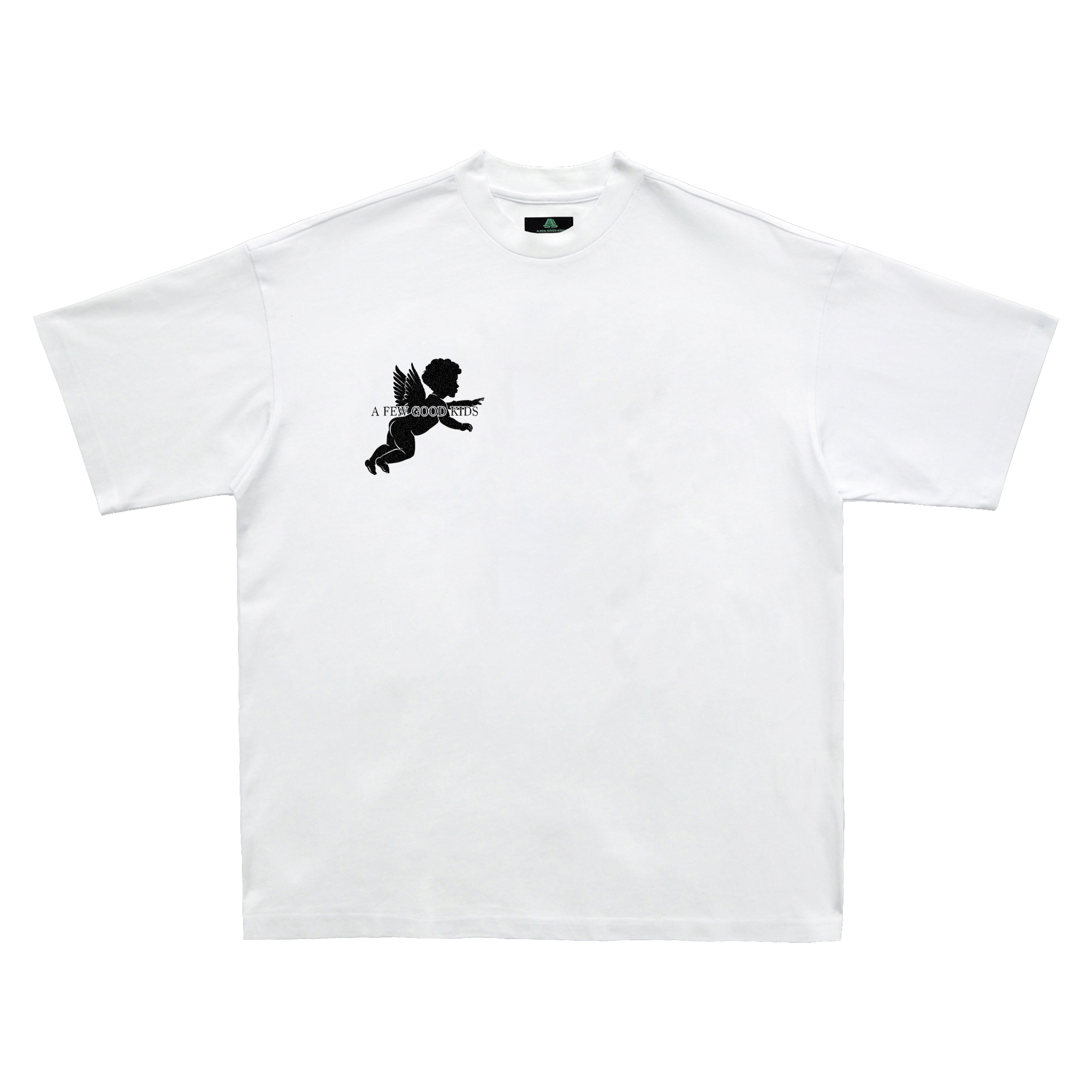 AFGK 新作半袖Tシャツ ロゴ ユニセックス ホワイト – Supbeing